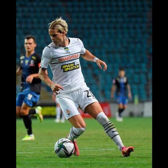 SHAKHTAR DONETSK 21/22 MATCH WORN SIGNED JERSEY MUDRYK #20 Ukrainian PL Chelsea - Picture 3 of 9